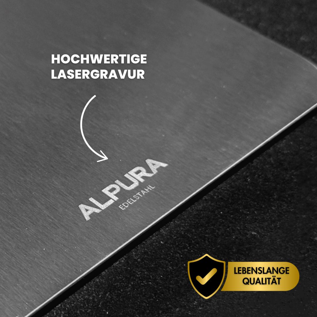 Alpura - Edelstahl Schneidebrett - Alltagswelt
