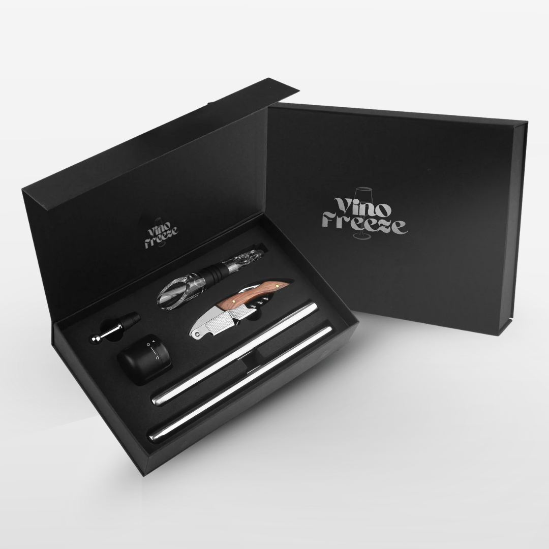 VinoFreeze - Premium Weinkühler Set