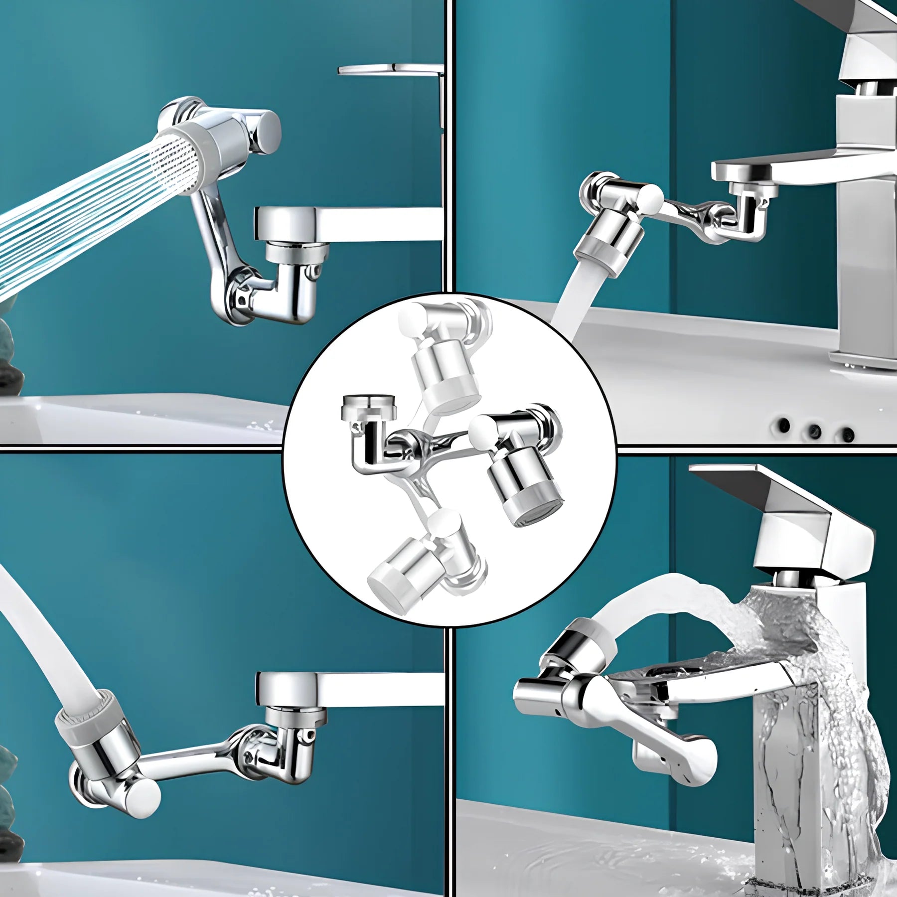 AquaFlex - Verstellbarer Wasserhahn - Alltagswelt