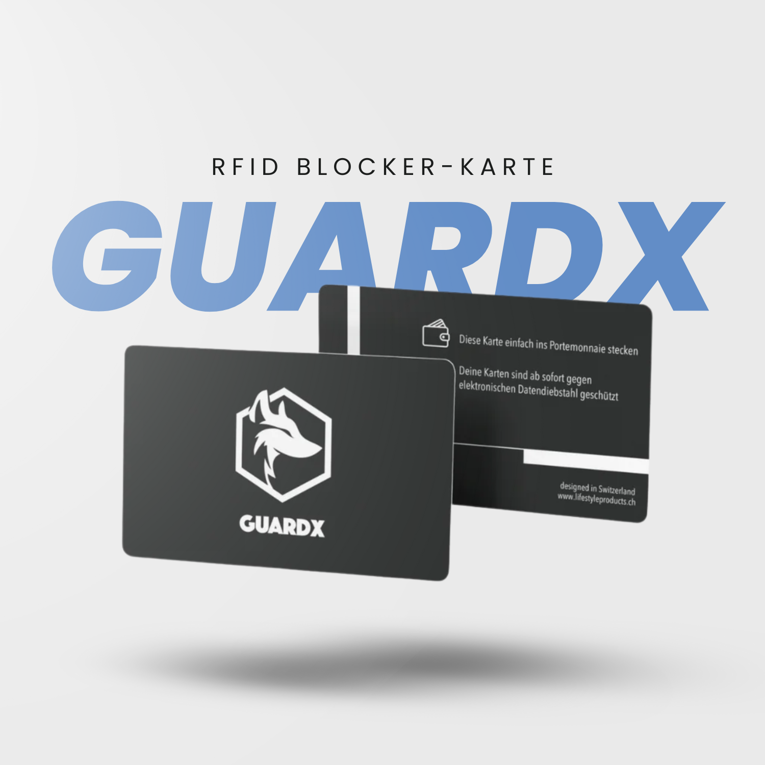 GuardX - RFID Blockerkarte - Alltagswelt