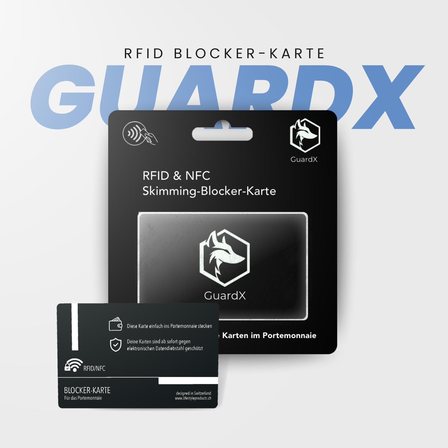 GuardX - RFID Blockerkarte - Alltagswelt