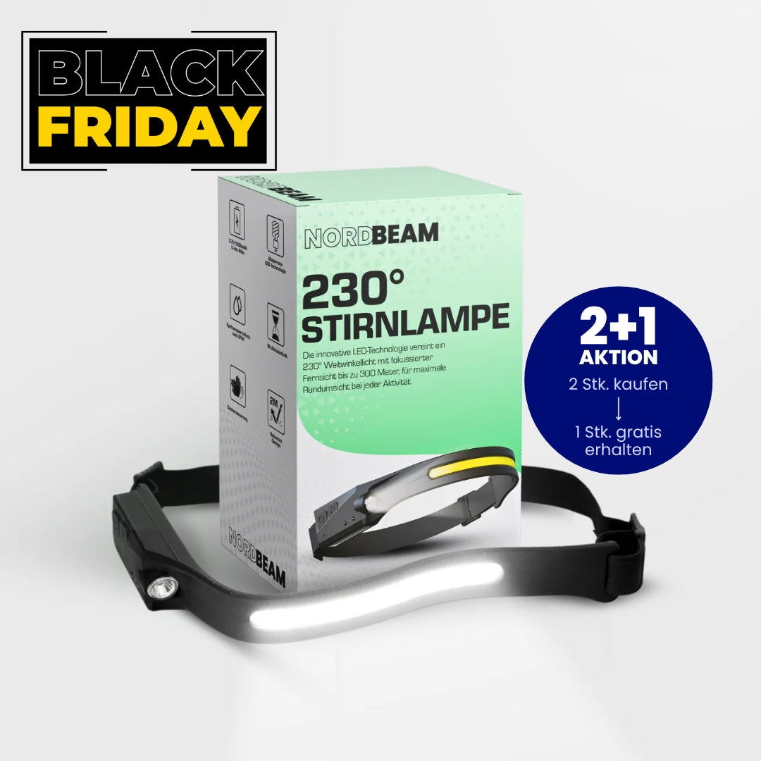 230° Stirnlampe - Das Original