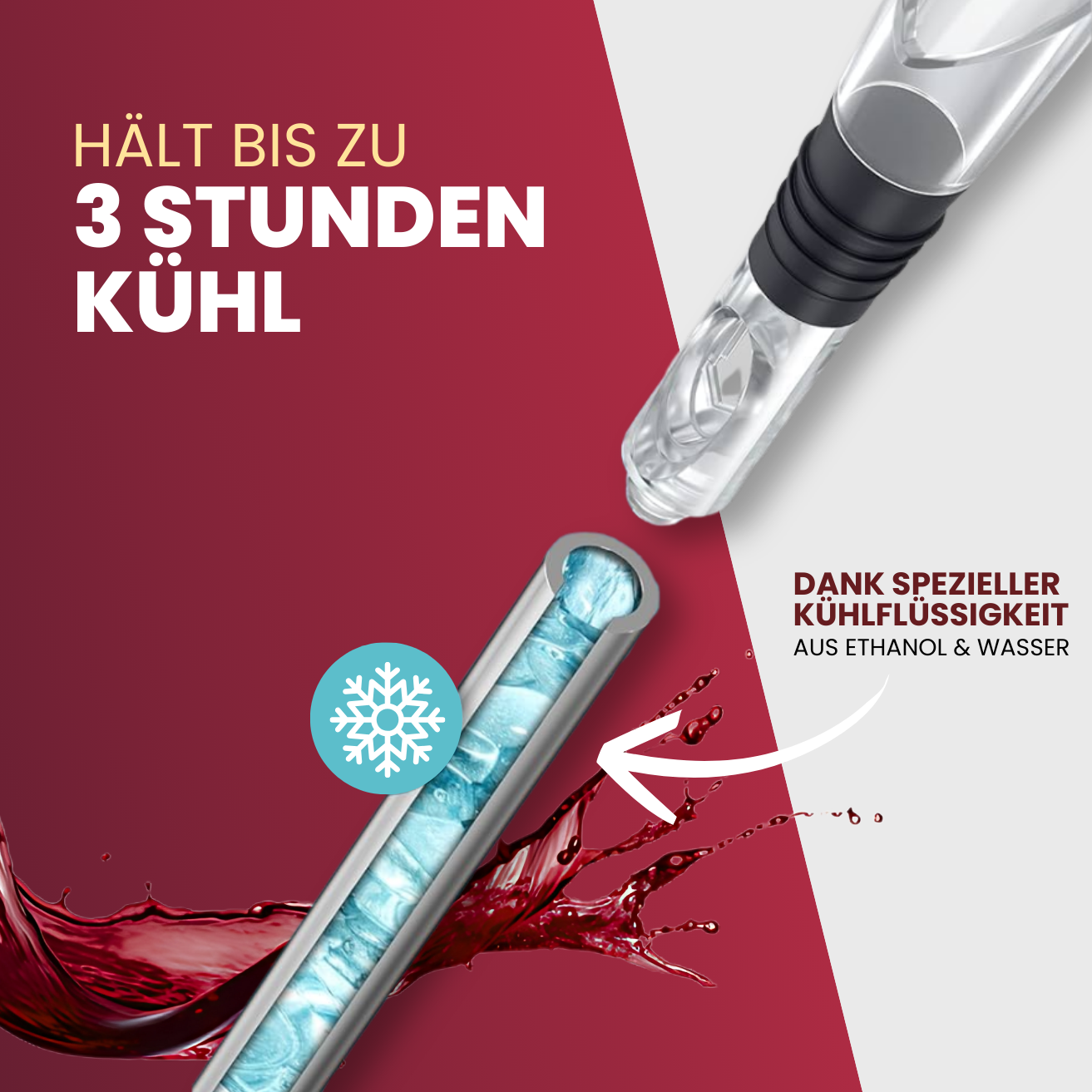 VinoFreeze | Weinkühlstab - Alltagswelt