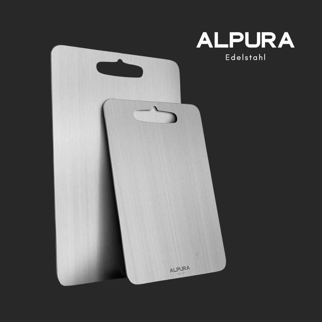 Alpura - Edelstahl Schneidebrett - Alltagswelt