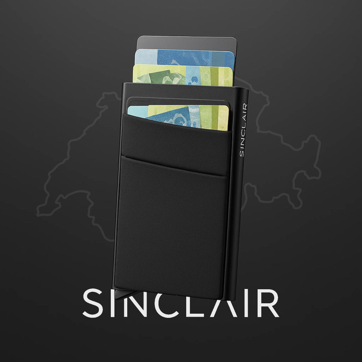 SINCLAIR Slim Wallet - Das ultradünne Portemonnaie