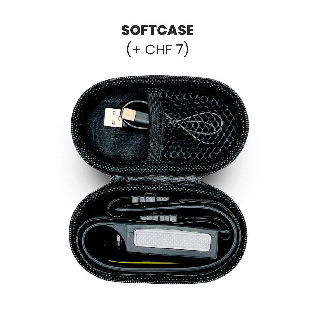 Lampe frontale 230° - l'originale